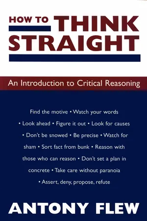 How to Think Straight
