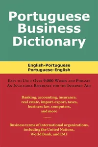 Portuguese Business Dictionary_cover