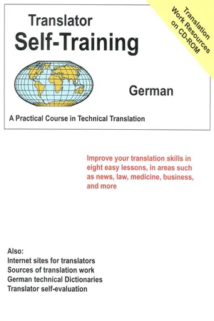 Translator Self-Training--German