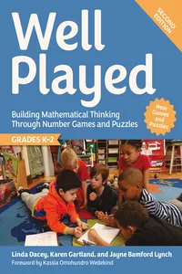 Well Played, Grades K-2_cover
