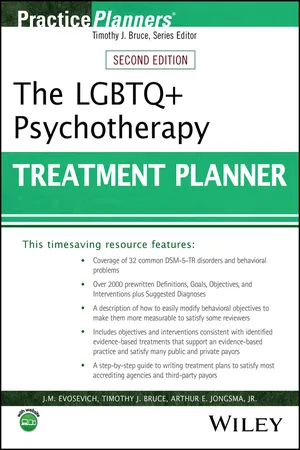 The LGBTQ+ Psychotherapy Treatment Planner