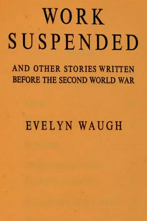 Work Suspended and Other Stories