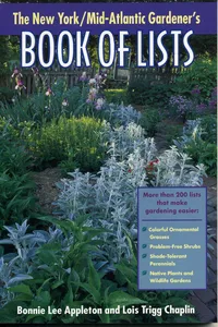 New York/Mid-Atlantic Gardener's Book of Lists_cover
