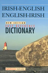 Irish-English/English-Irish Easy Reference Dictionary_cover