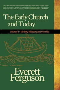 The Early Church & Today, Vol 1_cover