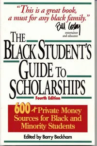 The Black Student's Guide to Scholarships_cover