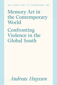 Memory Art in the Contemporary World_cover