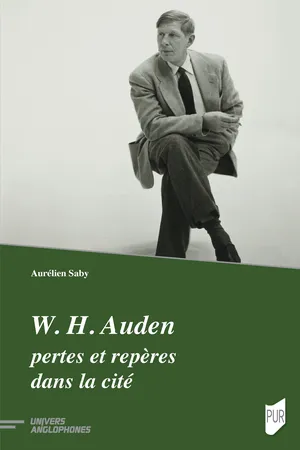 W. H. Auden, pertes et repères dans la cité