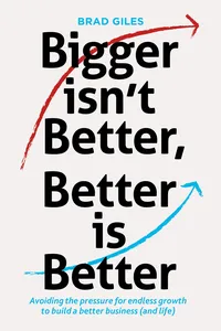 Bigger isn't Better, Better is Better_cover