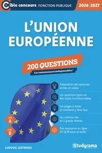 L’Union européenne - 200 questions - Catégories A et B - Édition 2026-2027_cover
