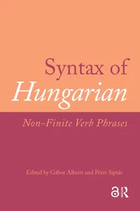 Syntax of Hungarian_cover