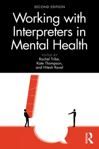Working with Interpreters in Mental Health_cover