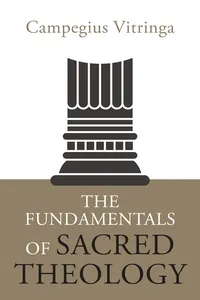 The Fundamentals of Sacred Theology_cover