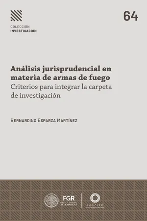 Análisis jurisprudencial en materia de armas de fuego.