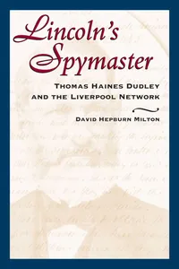Lincoln's Spymaster_cover