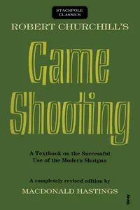 Robert Churchill's Game Shooting_cover