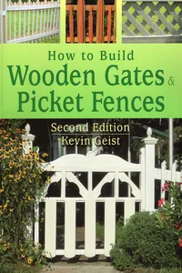 How to Build Wooden Gates & Picket Fences_cover