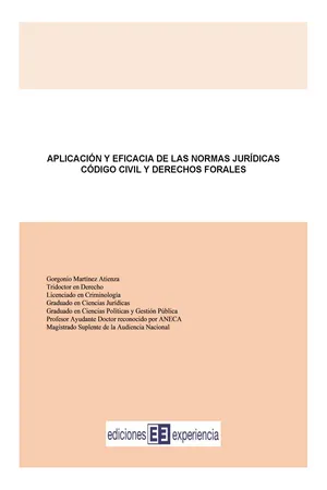 Aplicación y eficacia de las normas jurídicas