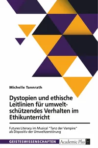 Dystopien und ethische Leitlinien für umweltschützendes Verhalten im Ethikunterricht_cover