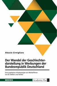 Der Wandel der Geschlechterdarstellung in Werbungen der Bundesrepublik Deutschland_cover