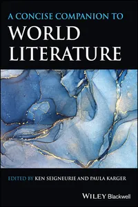A Concise Companion to World Literature_cover