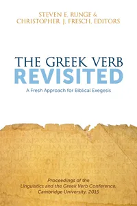The Greek Verb Revisited_cover
