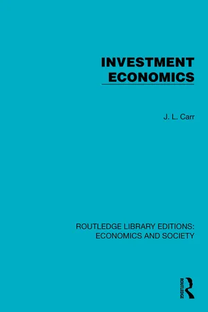 Investment Economics