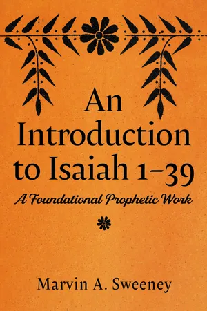 An Introduction to Isaiah 1–39