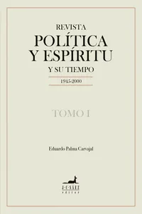Revista Política y Espíritu y su tiempo 1945-2000_cover