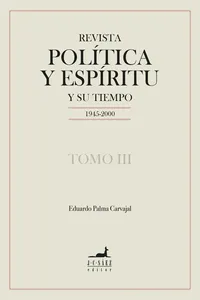 Revista Política y Espíritu y su tiempo 1945-2000_cover