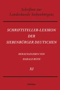 Schriftsteller-Lexikon der Siebenbürger Deutschen_cover