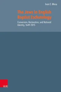 The Jews in English Baptist Eschatology_cover