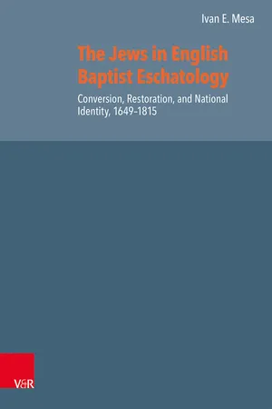 The Jews in English Baptist Eschatology