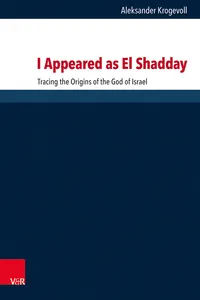 I Appeared as El Shadday_cover
