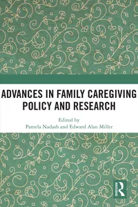 Advances in Family Caregiving Policy and Research_cover