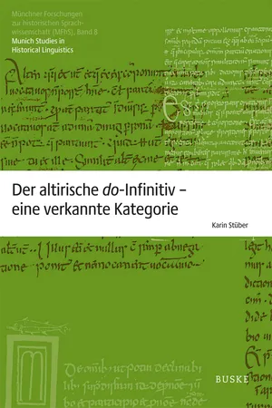 Der altirische do-Infinitiv - eine verkannte Kategorie