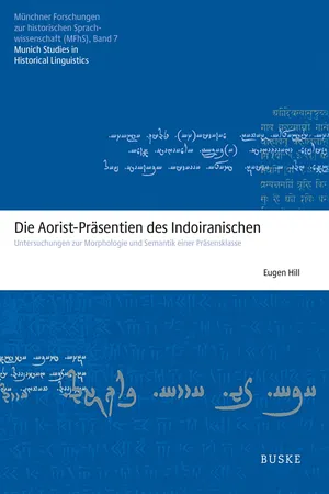 Die Aorist-Präsentien des Indoiranischen