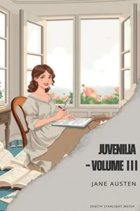 Juvenilia – Volume III_cover