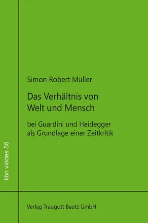 Das Verhältnis von Welt und Mensch