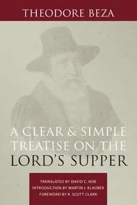 A Clear and Simple Treatise on the Lord's Supper_cover