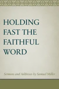 Holding Fast the Faithful Word_cover