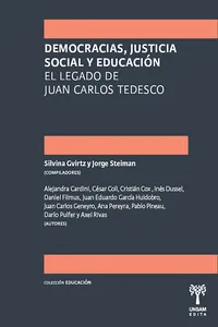 Democracia, justicia social y educación_cover