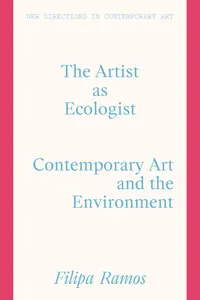 The Artist as Ecologist_cover