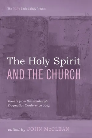 The Holy Spirit and the Church