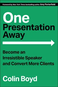 One Presentation Away_cover