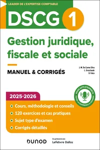 DSCG1 - Gestion juridique, fiscale et sociale - Manuel 2025-2026_cover