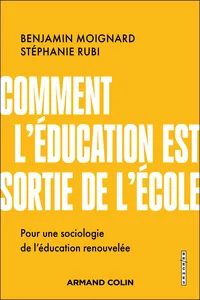 Comment l'éducation est sortie de l'école_cover