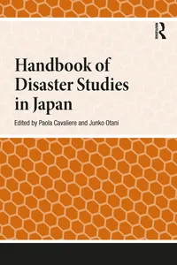 Handbook of Disaster Studies in Japan_cover