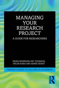 Managing Your Research Project_cover