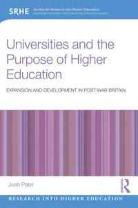 Universities and the Purpose of Higher Education_cover